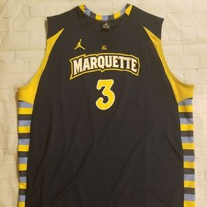 JORDAN Marquette Dwyane Wade throwback jersey